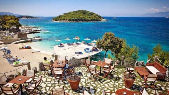 Angela Apartments Ksamil Buitenkant foto