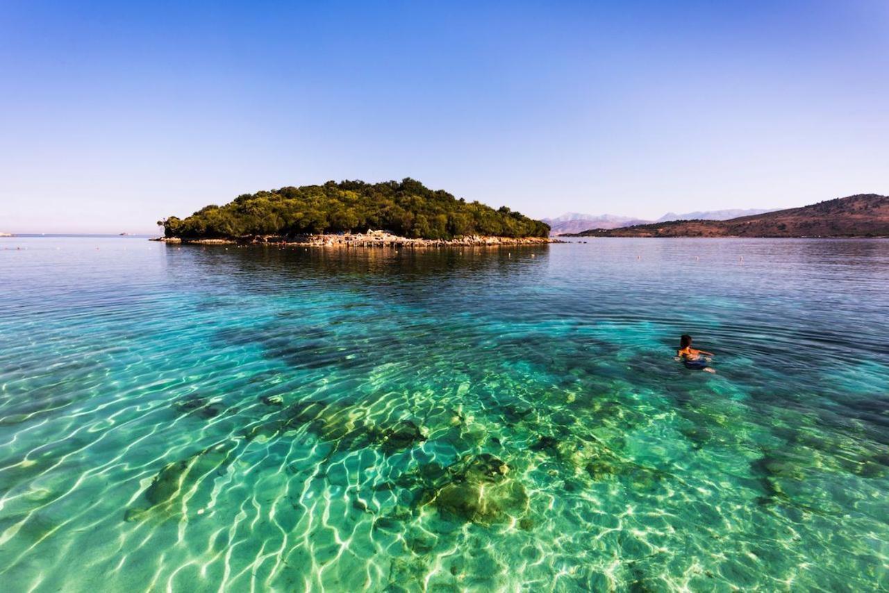 Angela Apartments Ksamil Buitenkant foto